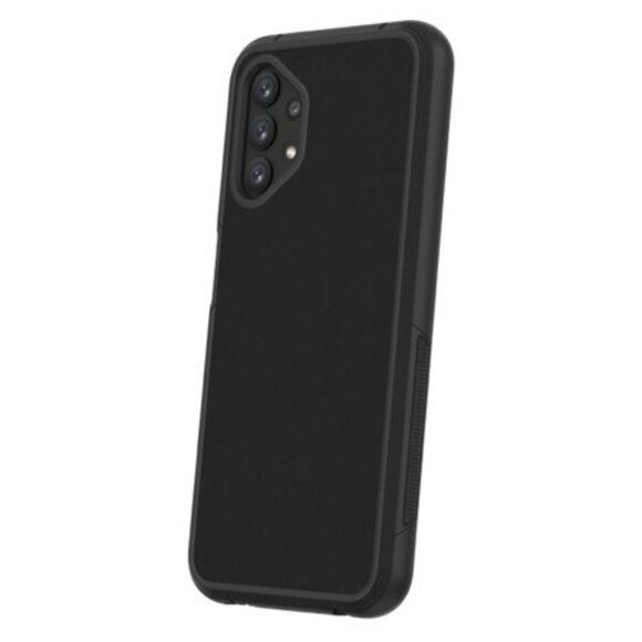 Onn Slim Rugged Phone Case Samsung Galaxy A13 LTE Black Antimicrobial Drop 10 ft - Picture 1 of 7